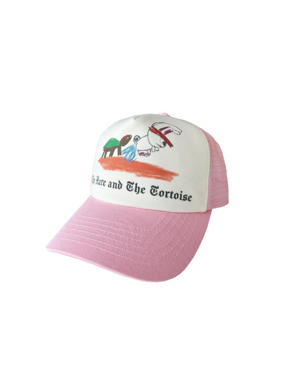 [4th Reorder] [NCT TAEYONG] The Hare and Tortoise Trucker Cap Pink